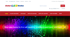 Desktop Screenshot of colorledbulbs.com